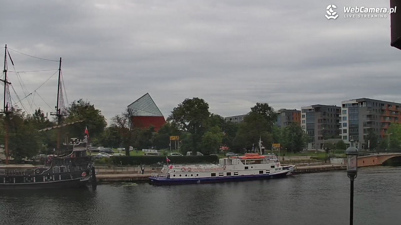 Gdańsk - widok na Motławę - 22 lipiec 2026, 09:34