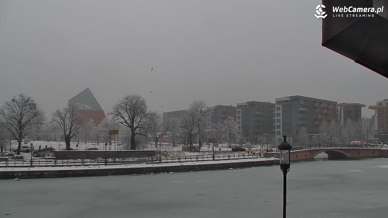 Gdańsk - widok na Motławę - 17 styczeń 2026, 11:36
