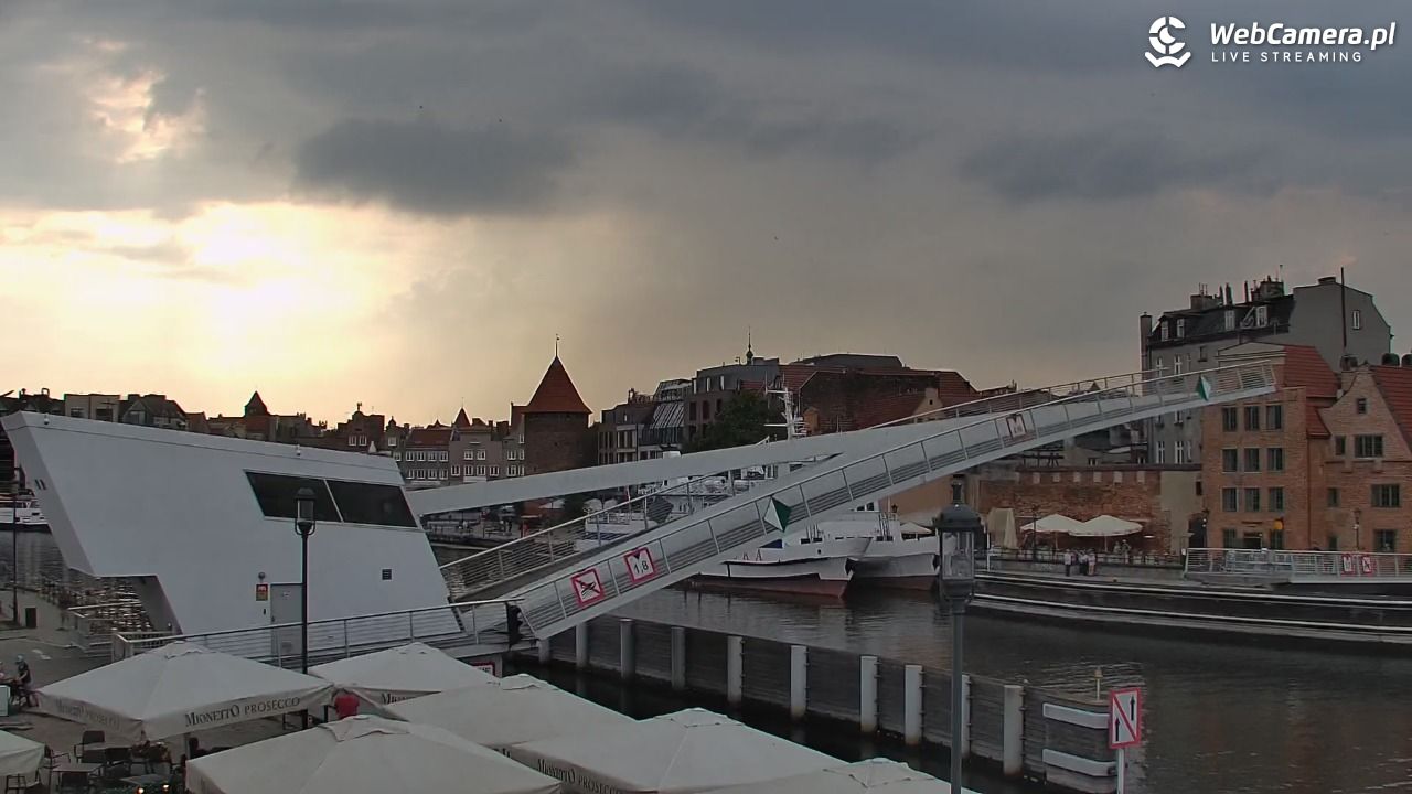Gdańsk - widok na Motławę - 02 wresień 2025, 17:02