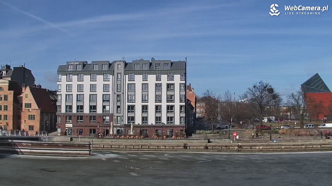 Gdańsk - widok na Motławę - 04 marzec 2026, 11:58