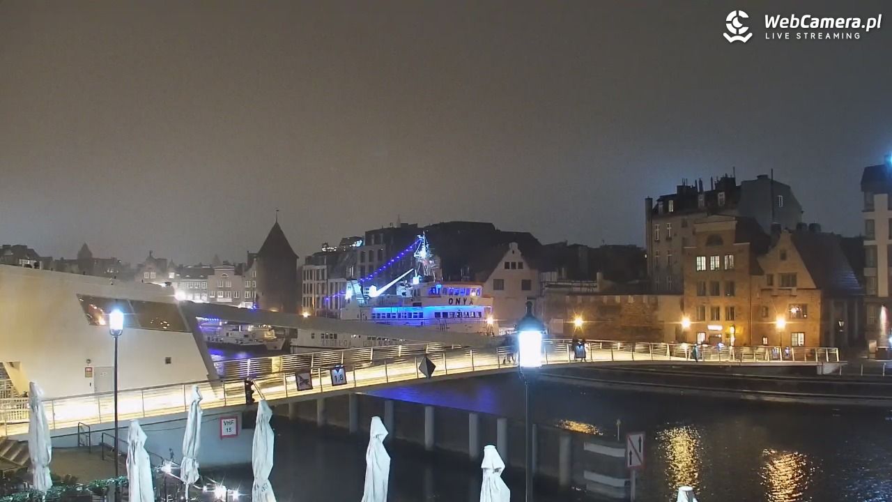 Gdańsk - widok na Motławę - 02 grudzień 2025, 17:47