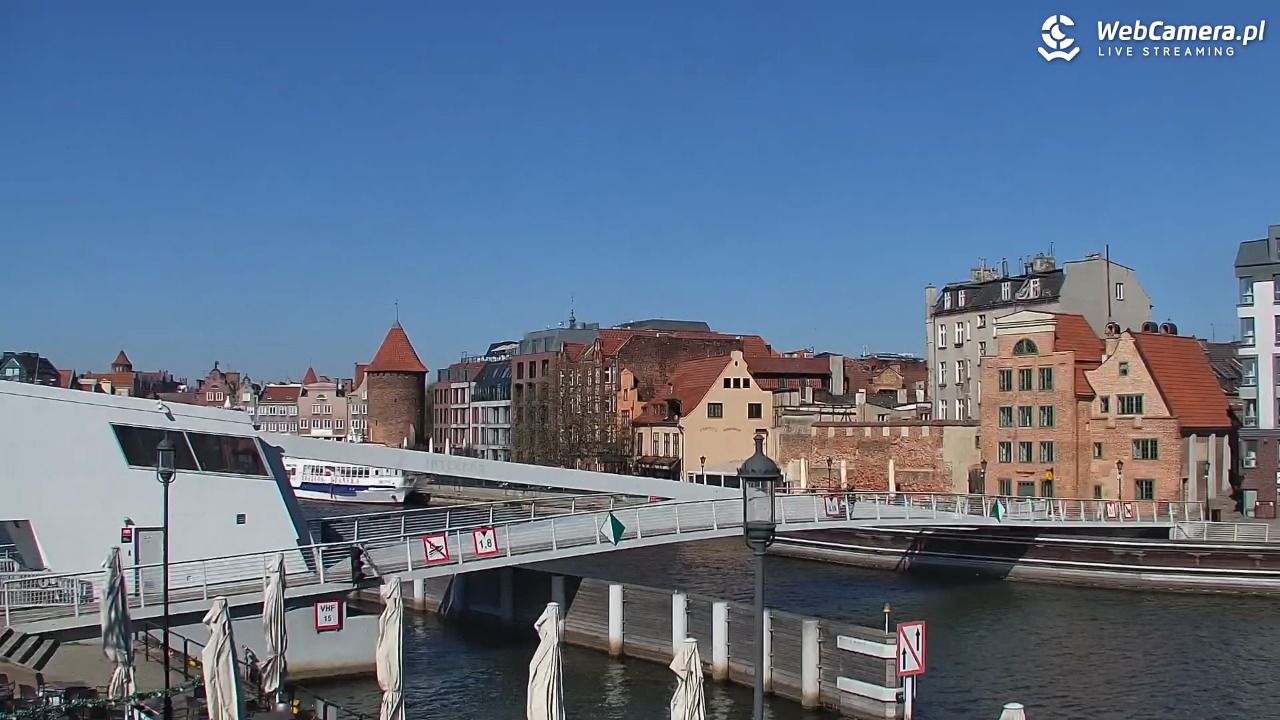 Gdańsk - widok na Motławę - 20 kwiecień 2026, 09:28