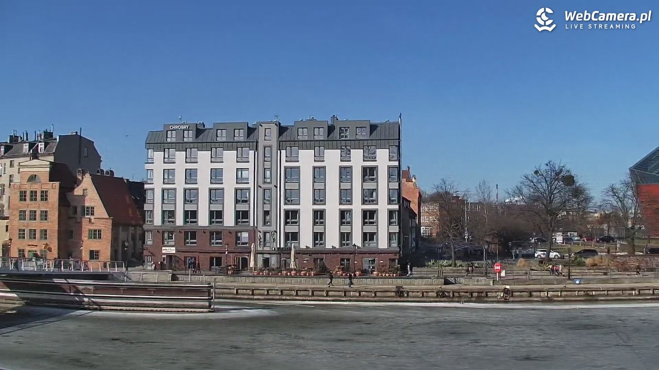 Gdańsk - widok na Motławę - 03 marzec 2026, 12:59
