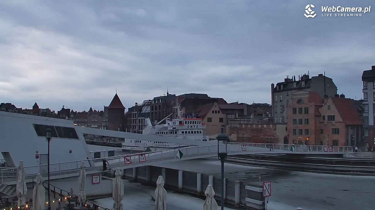 Gdańsk - widok na Motławę - 02 marzec 2026, 16:46