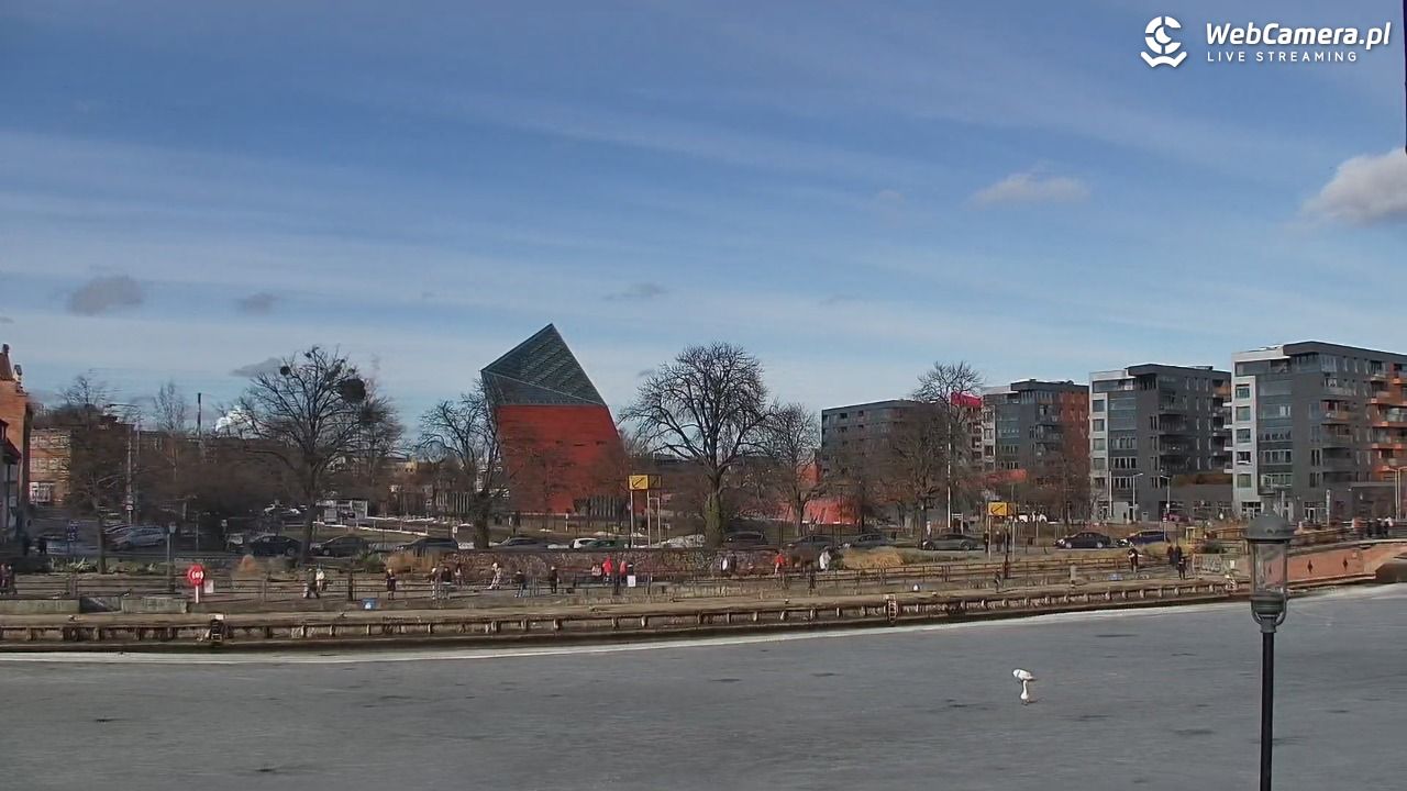 Gdańsk - widok na Motławę - 01 marzec 2026, 13:31