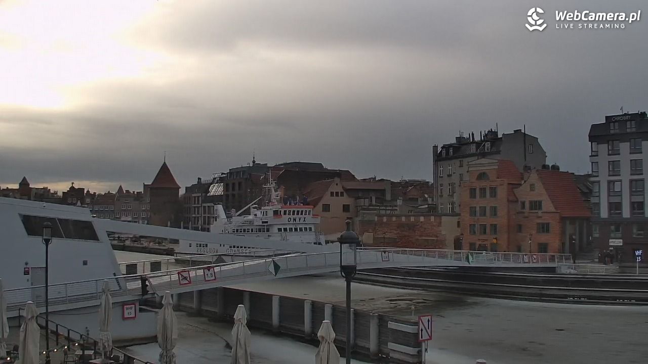 Gdańsk - widok na Motławę - 02 marzec 2026, 15:54