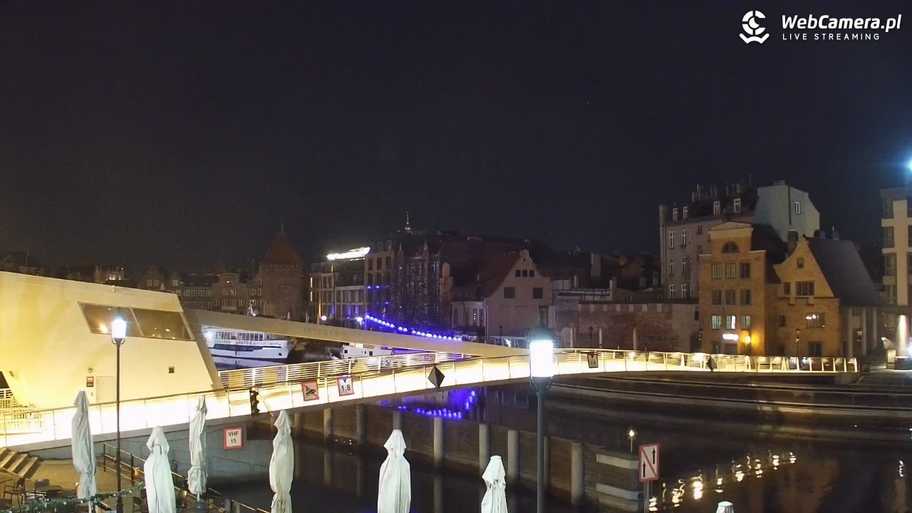 Gdańsk - widok na Motławę - 21 kwiecień 2026, 03:34