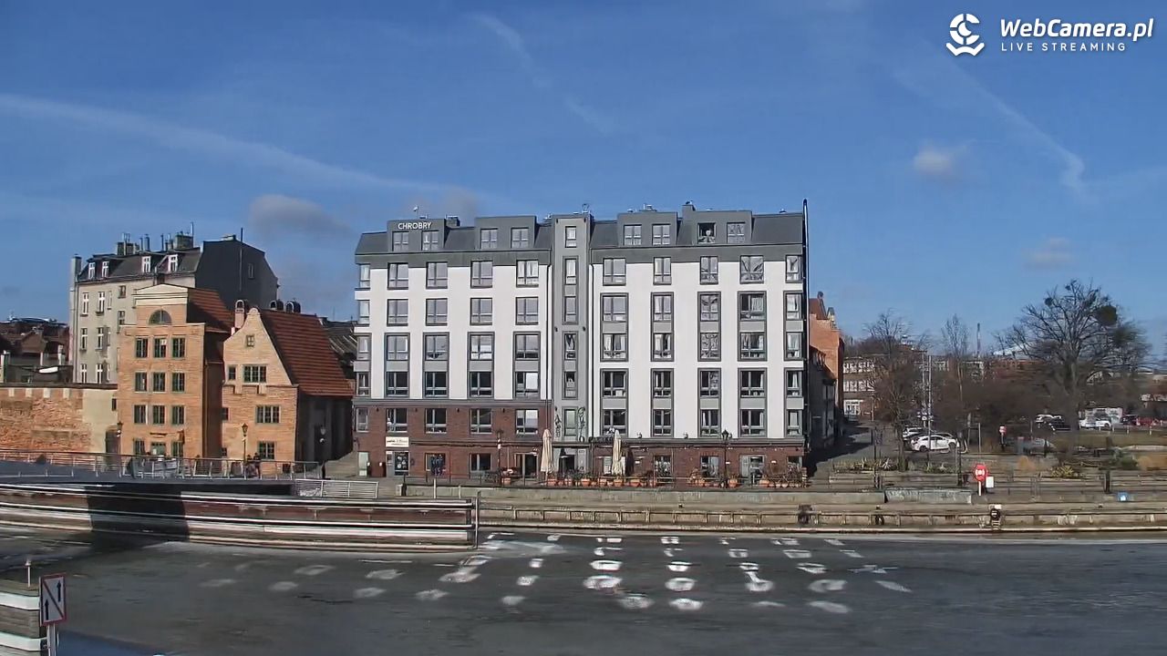 Gdańsk - widok na Motławę - 04 marzec 2026, 10:32