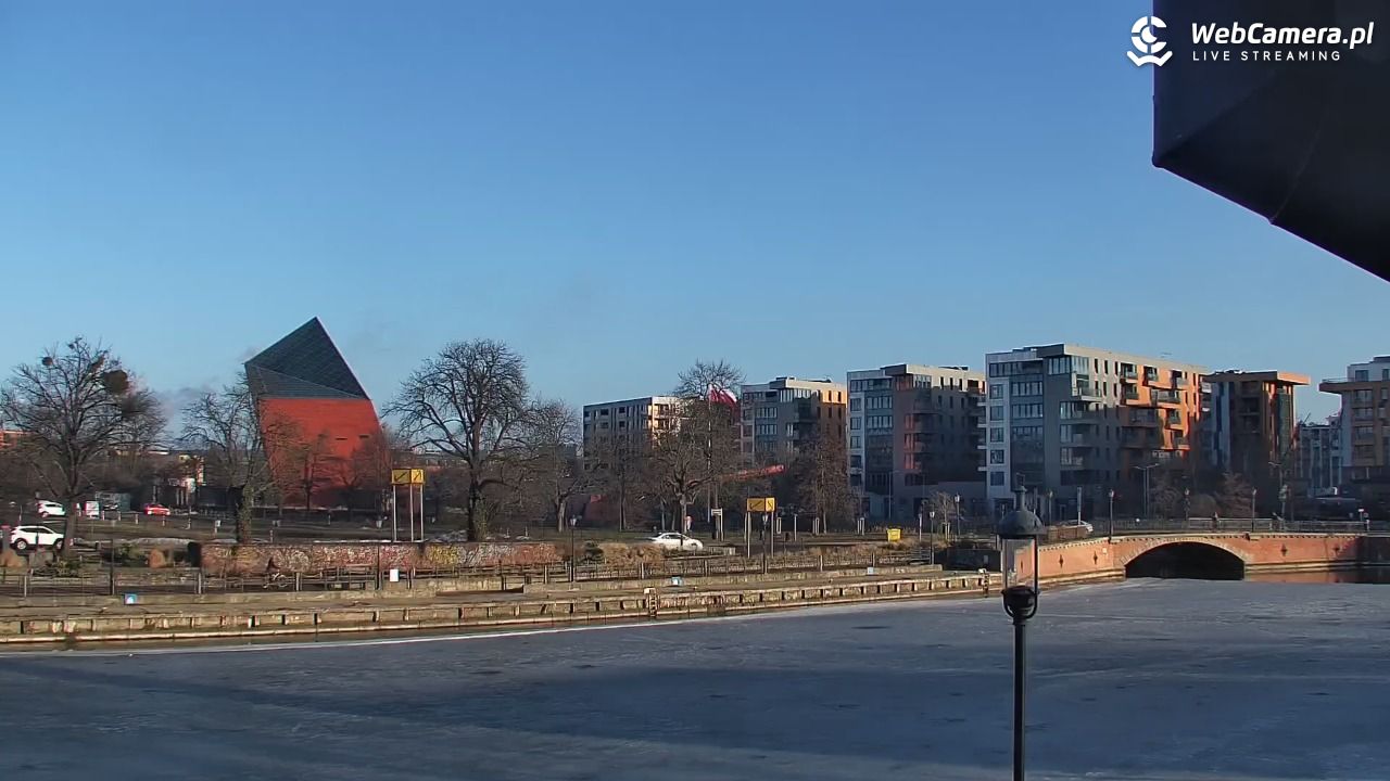 Gdańsk - widok na Motławę - 04 marzec 2026, 07:46