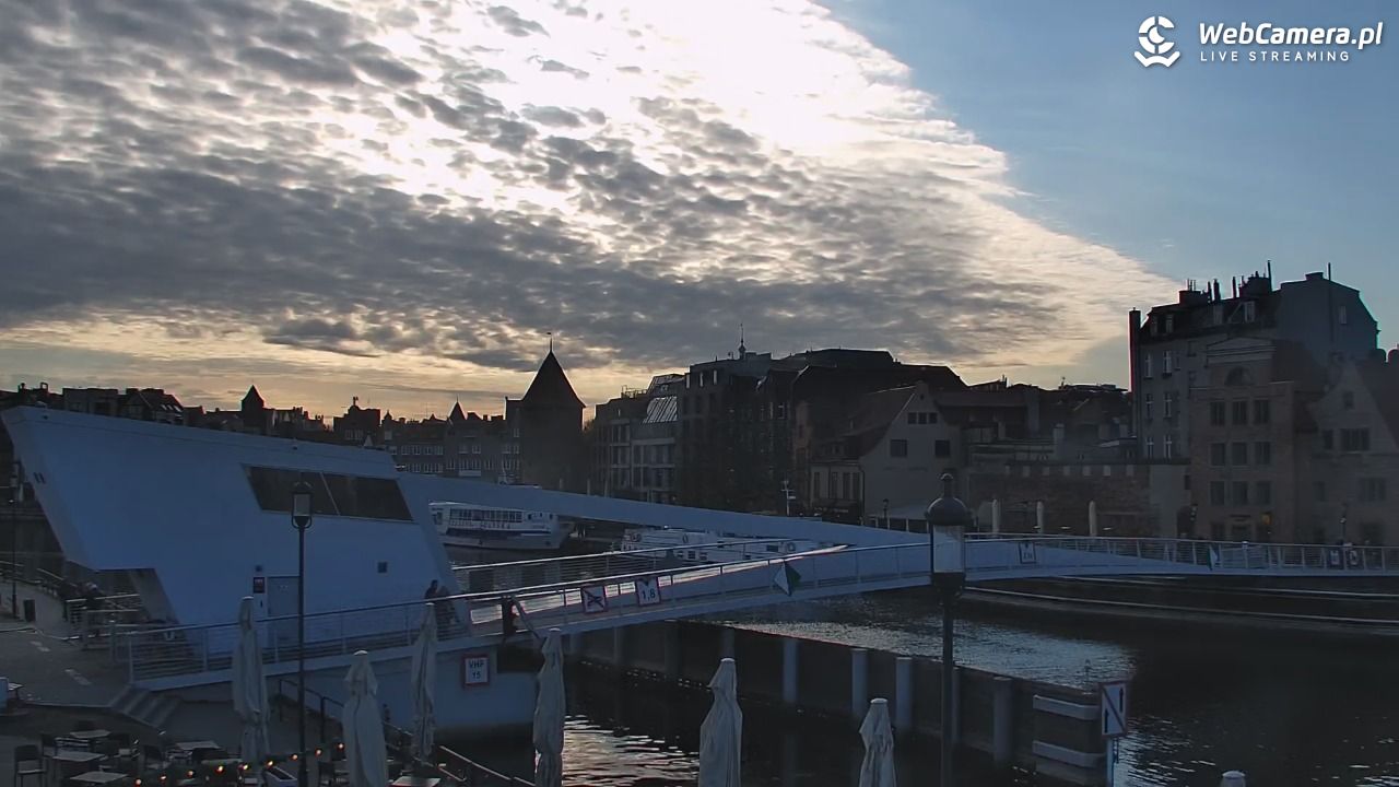 Gdańsk - widok na Motławę - 19 kwiecień 2026, 17:56