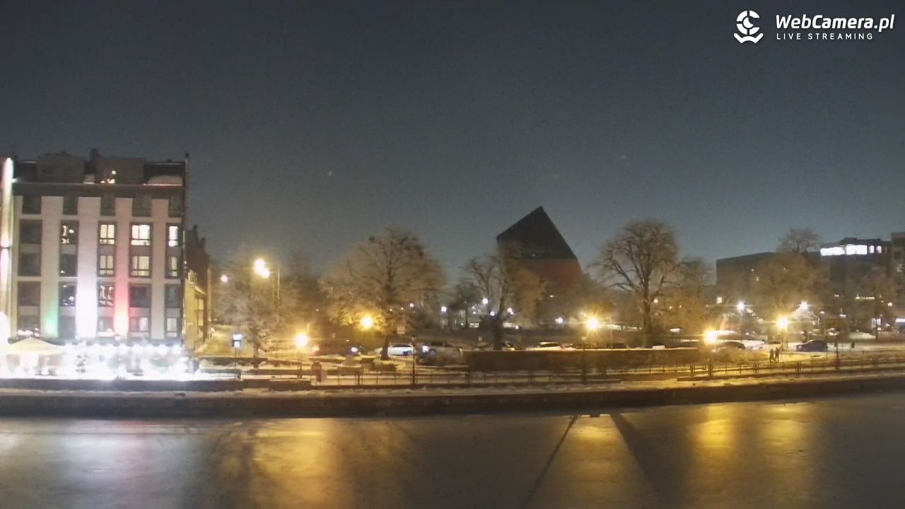 Gdańsk - widok na Motławę - 17 styczeń 2026, 17:21