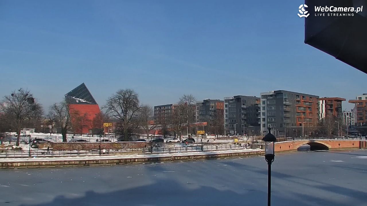 Gdańsk - widok na Motławę - 18 styczeń 2026, 11:13