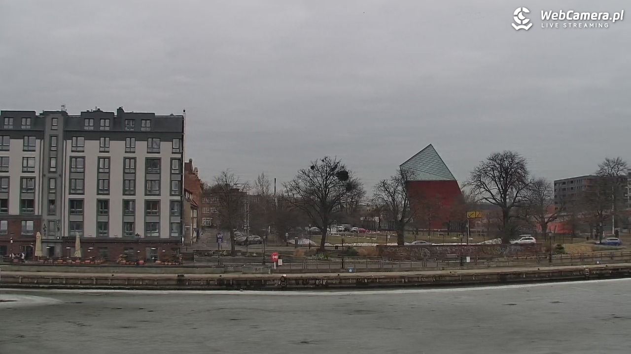 Gdańsk - widok na Motławę - 03 marzec 2026, 09:40