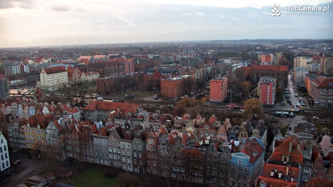 Gdańsk - widok na Długi Targ NOWOŚĆ - 09 grudzień 2025, 08:23