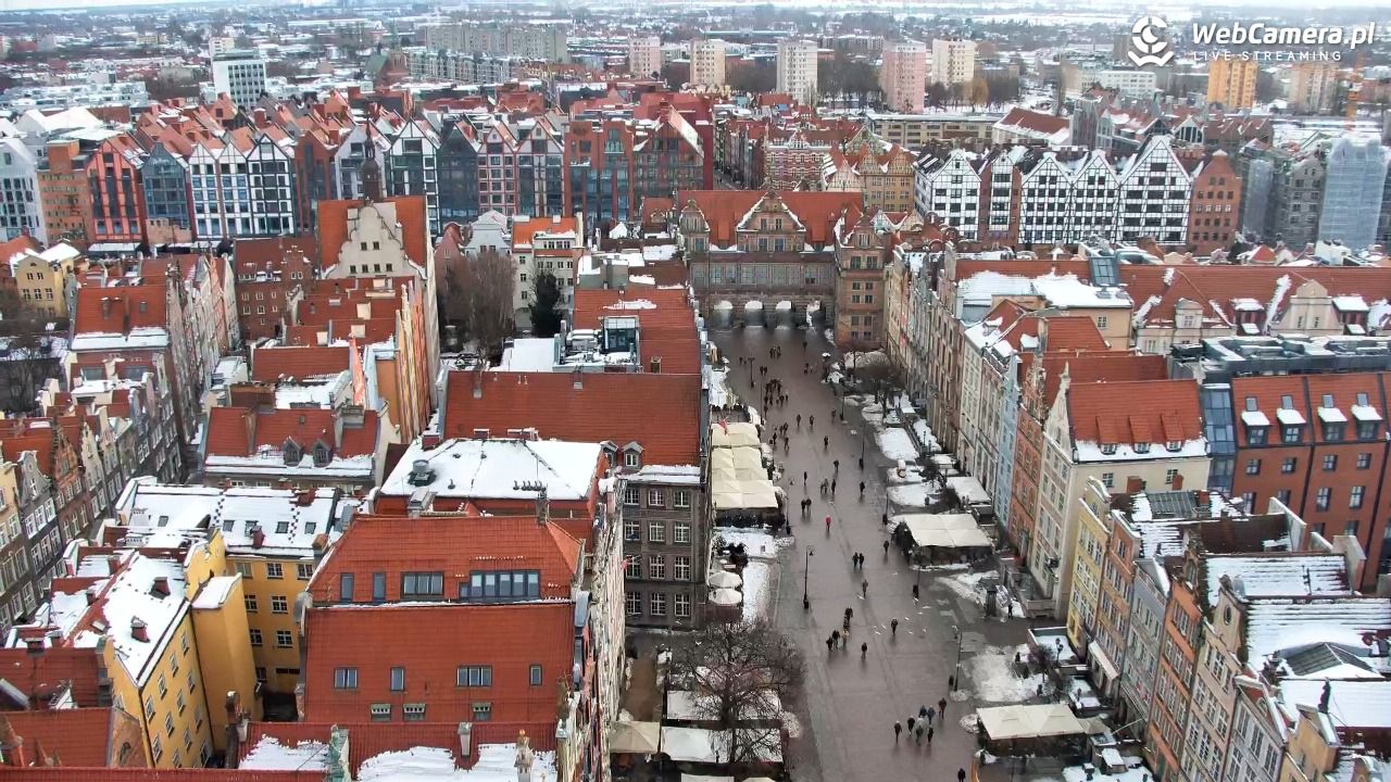 Gdańsk - widok na Długi Targ NOWOŚĆ - 22 luty 2026, 10:22