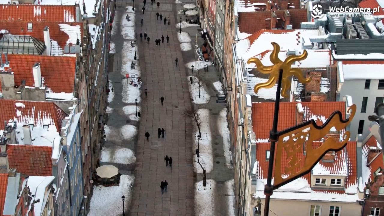 Gdańsk - widok na Długi Targ NOWOŚĆ - 21 luty 2026, 10:18