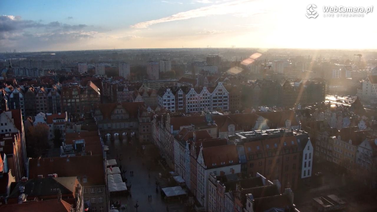 Gdańsk - widok na Długi Targ NOWOŚĆ - 09 grudzień 2025, 09:34
