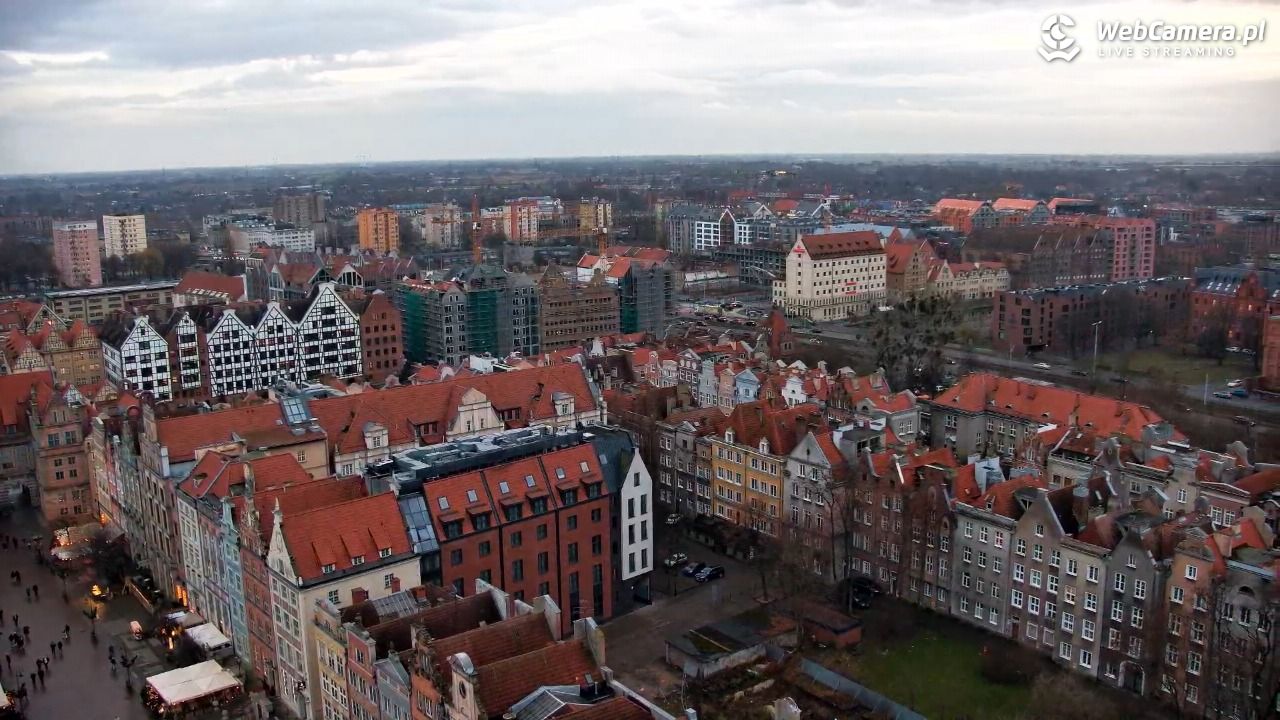 Gdańsk - widok na Długi Targ NOWOŚĆ - 09 grudzień 2025, 14:58