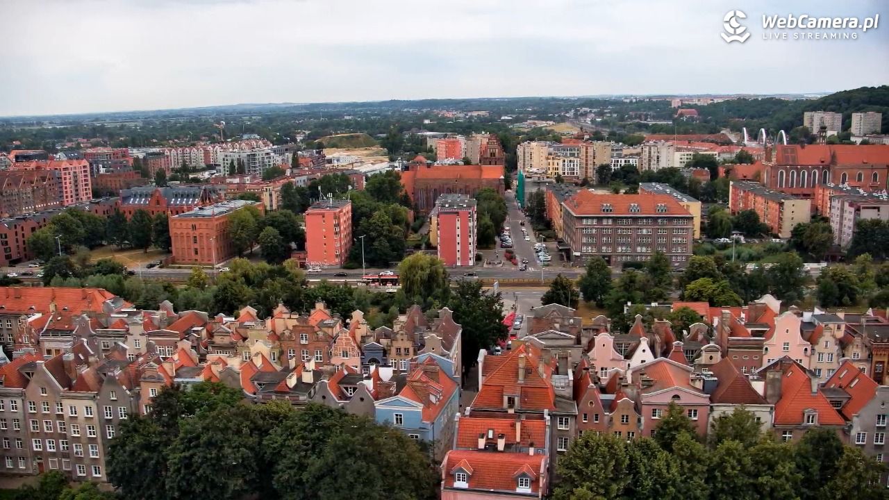 Gdańsk - widok na Długi Targ NOWOŚĆ - 05 lipiec 2025, 19:18