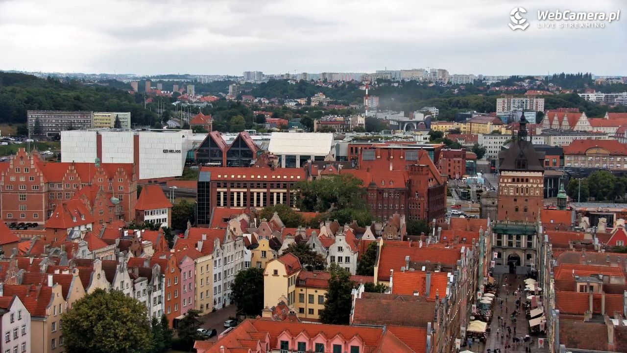 Gdańsk - widok na Długi Targ NOWOŚĆ - 03 lipiec 2025, 13:44