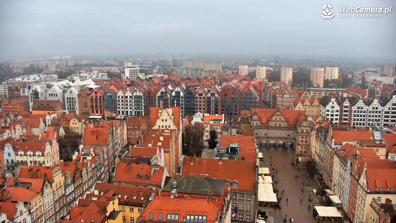 Gdańsk - widok na Długi Targ NOWOŚĆ - 10 grudzień 2025, 09:34