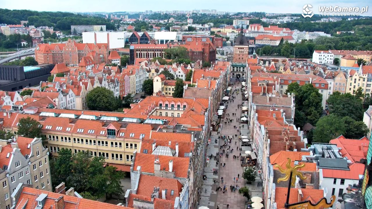 Gdańsk - widok na Długi Targ NOWOŚĆ - 10 czerwiec 2025, 12:24