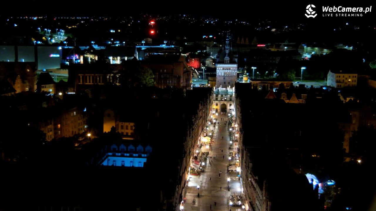 Gdańsk - widok na Długi Targ NOWOŚĆ - 02 sierpień 2026, 23:50