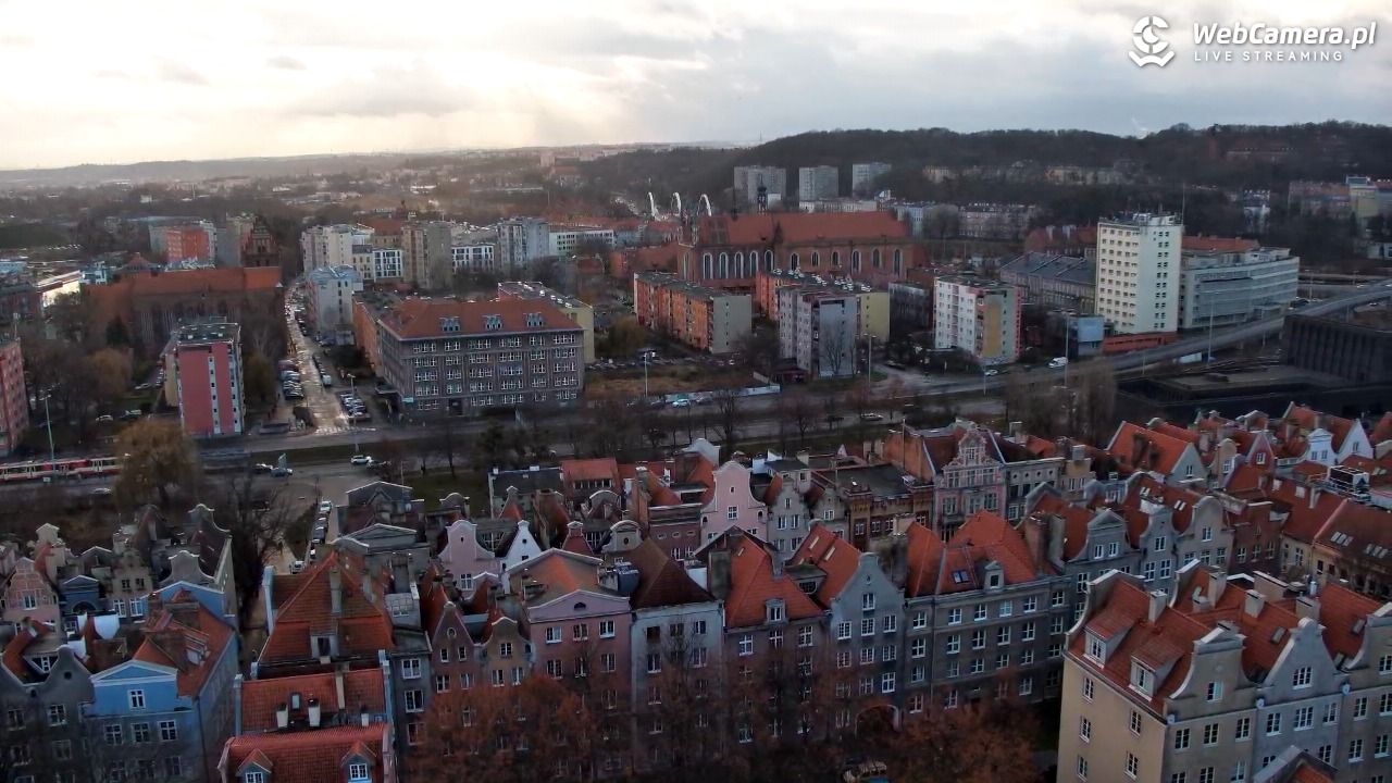 Gdańsk - widok na Długi Targ NOWOŚĆ - 09 grudzień 2025, 13:57