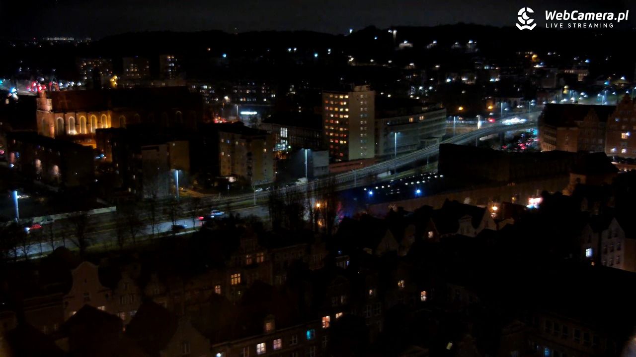 Gdańsk - widok na Długi Targ NOWOŚĆ - 09 grudzień 2025, 20:58