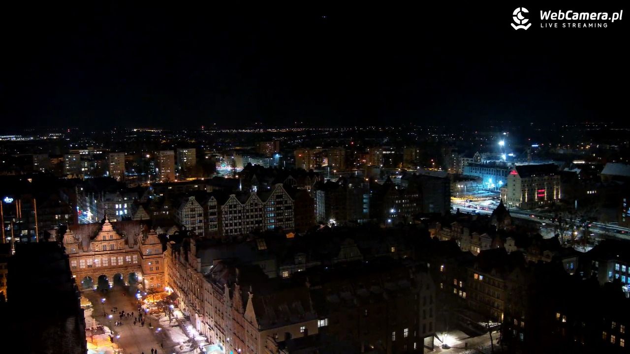 Gdańsk - widok na Długi Targ NOWOŚĆ - 20 luty 2026, 18:20