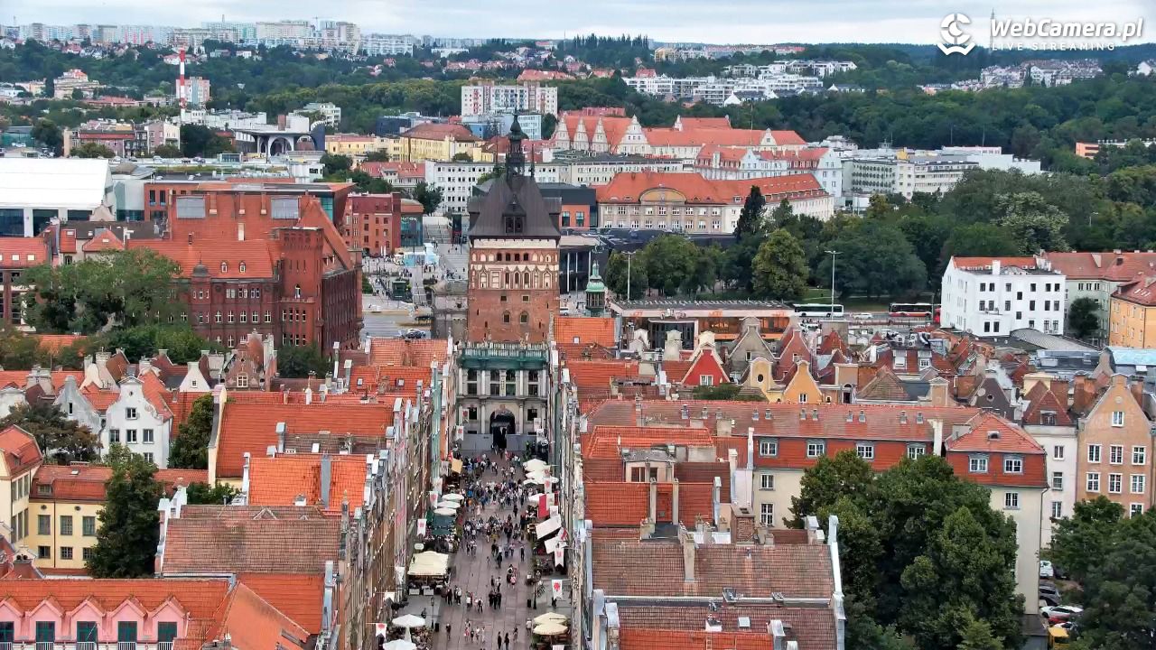 Gdańsk - widok na Długi Targ NOWOŚĆ - 03 lipiec 2025, 15:05