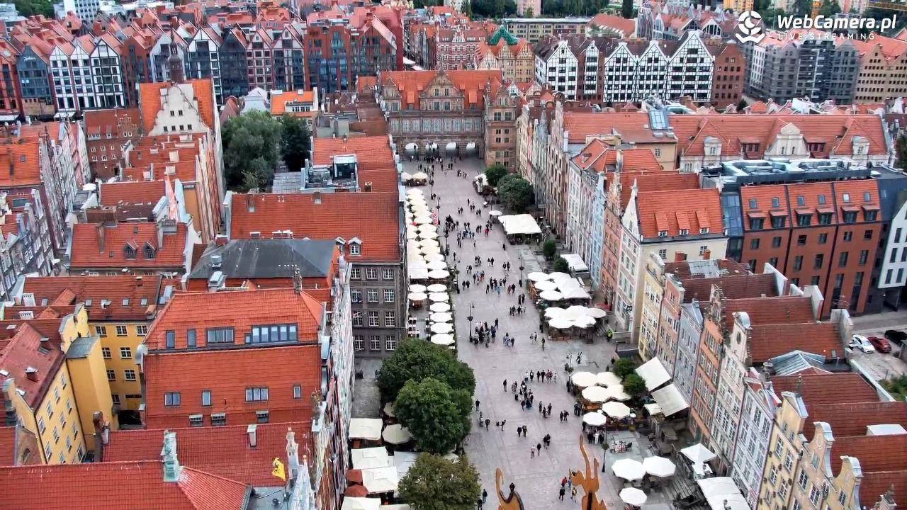 Gdańsk - widok na Długi Targ NOWOŚĆ - 14 czerwiec 2026, 13:20