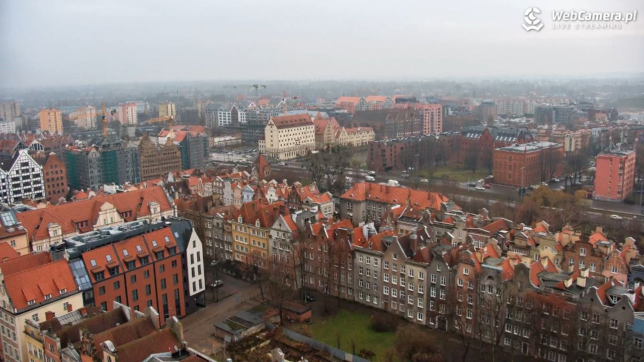 Gdańsk - widok na Długi Targ NOWOŚĆ - 10 grudzień 2025, 10:48