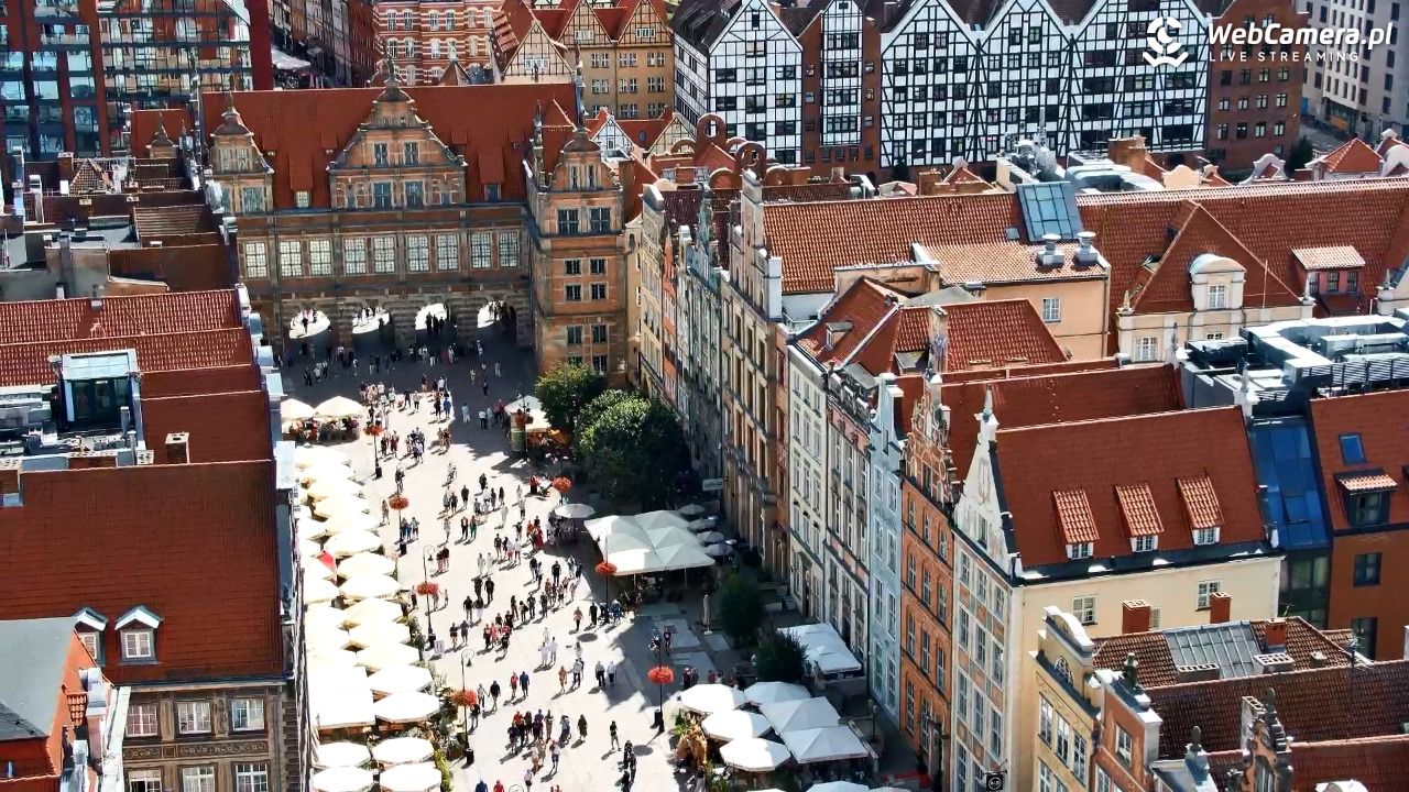 Gdańsk - widok na Długi Targ NOWOŚĆ - 02 sierpień 2026, 11:20