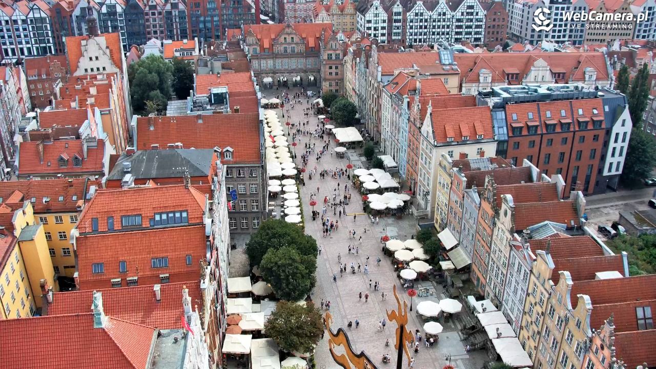 Gdańsk - widok na Długi Targ NOWOŚĆ - 06 sierpień 2026, 11:43