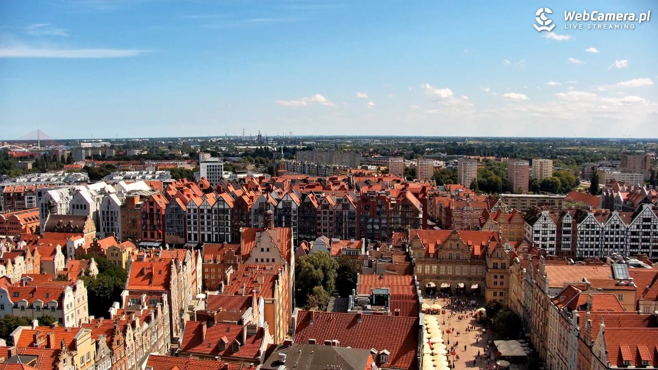 Gdańsk - widok na Długi Targ NOWOŚĆ - 03 sierpień 2026, 12:55