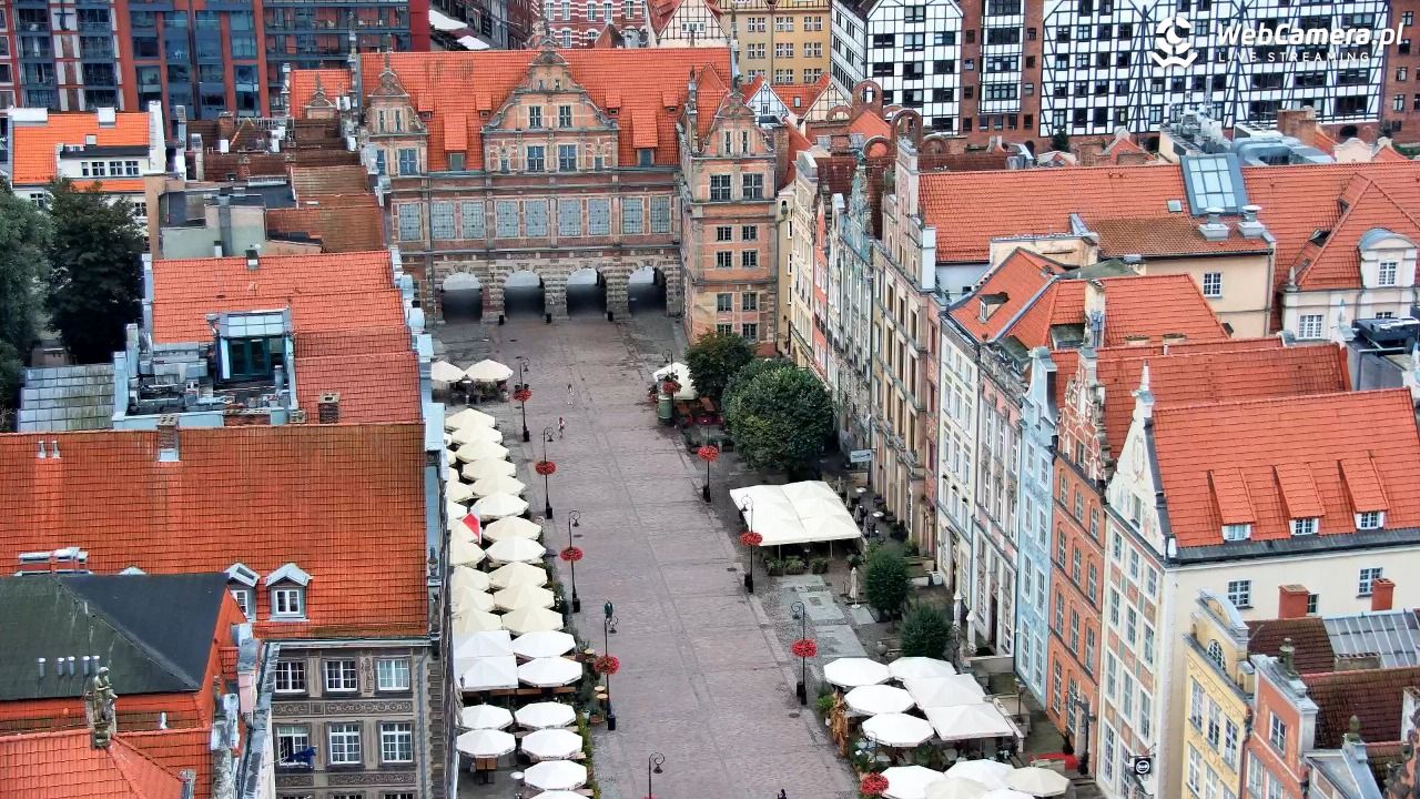 Gdańsk - widok na Długi Targ NOWOŚĆ - 06 sierpień 2026, 06:54