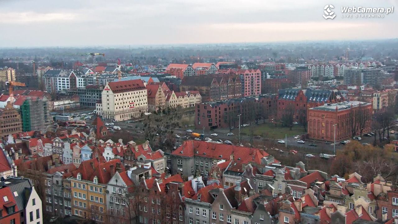 Gdańsk - widok na Długi Targ NOWOŚĆ - 08 grudzień 2025, 15:05
