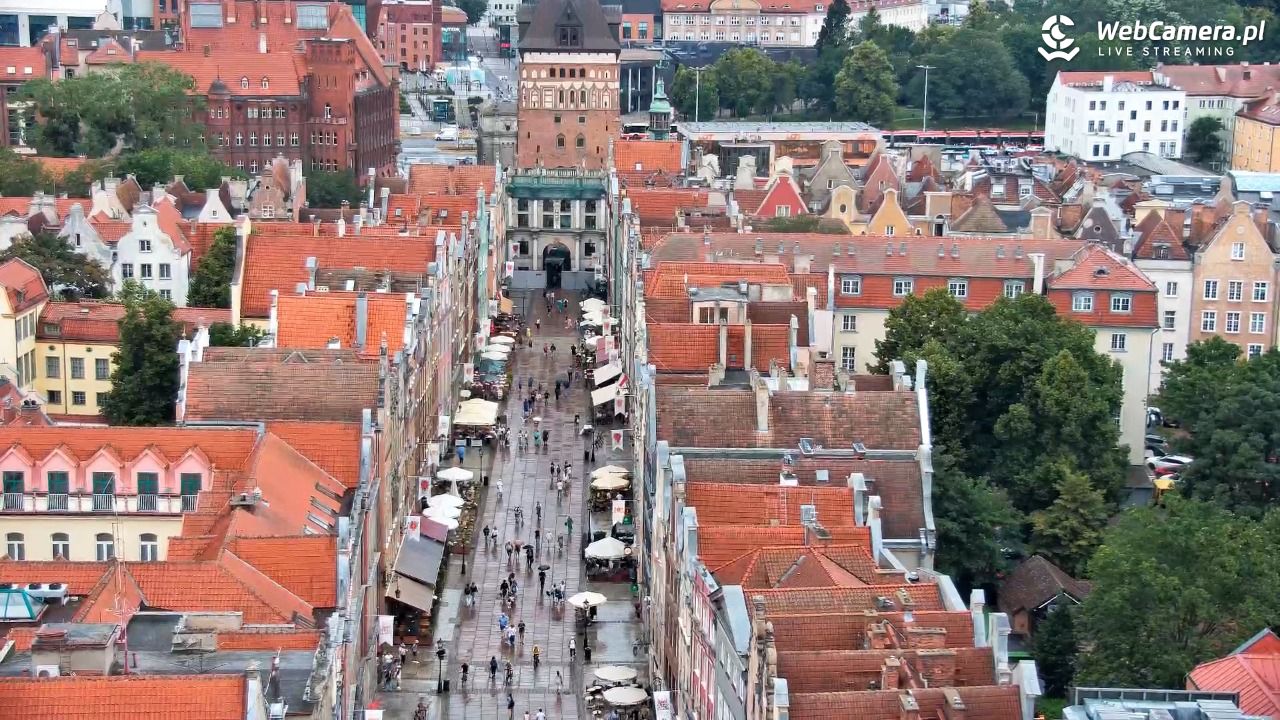 Gdańsk - widok na Długi Targ NOWOŚĆ - 03 lipiec 2025, 13:44