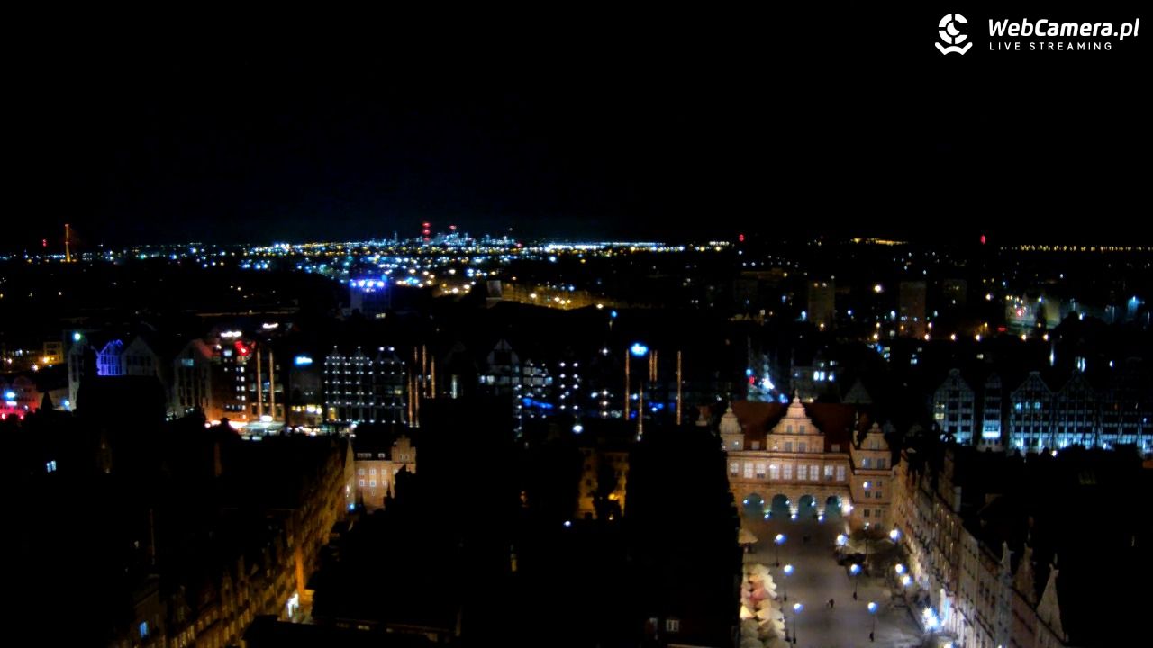 Gdańsk - widok na Długi Targ NOWOŚĆ - 01 maj 2026, 01:22