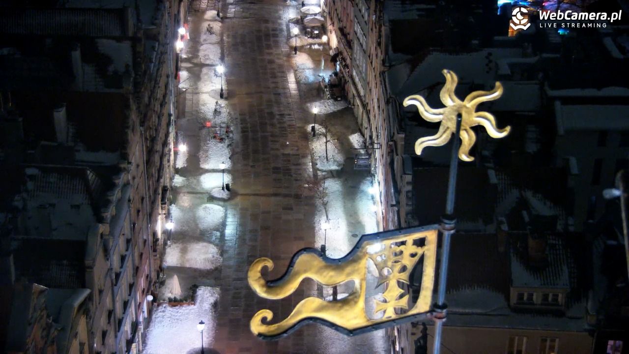 Gdańsk - widok na Długi Targ NOWOŚĆ - 20 luty 2026, 01:34