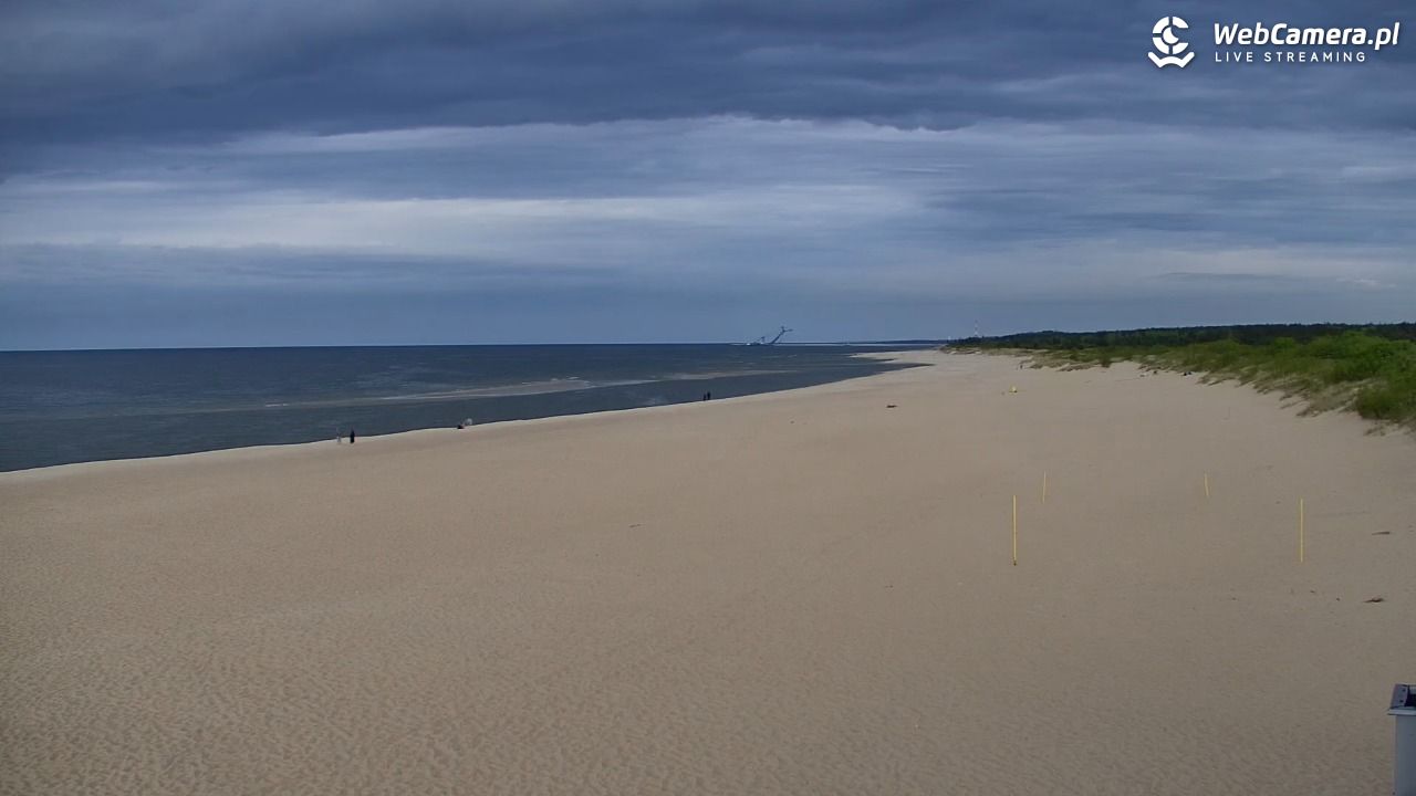 Gdańsk - widok na PLAŻĘ STOGI NOWOŚĆ - 13 maj 2025, 18:08