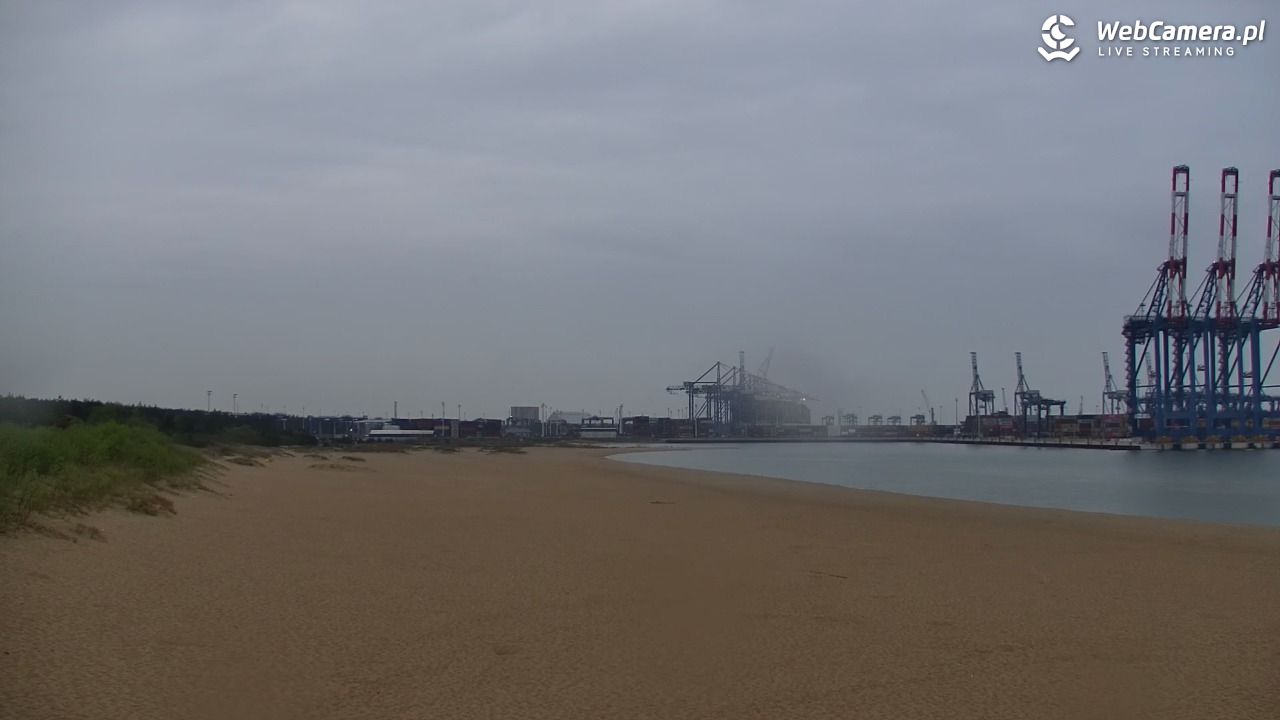 Gdańsk - widok na PLAŻĘ STOGI NOWOŚĆ - 05 maj 2026, 16:44