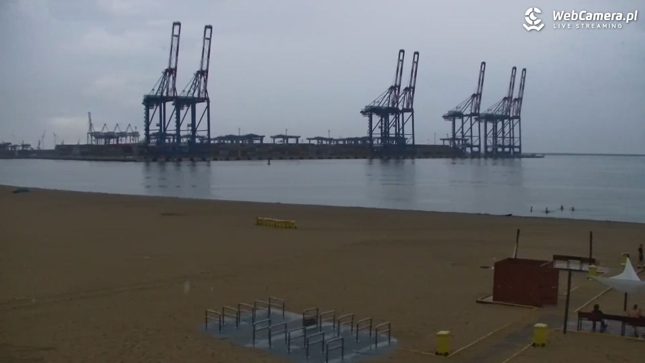 Gdańsk - widok na PLAŻĘ STOGI NOWOŚĆ - 21 czerwiec 2026, 17:40