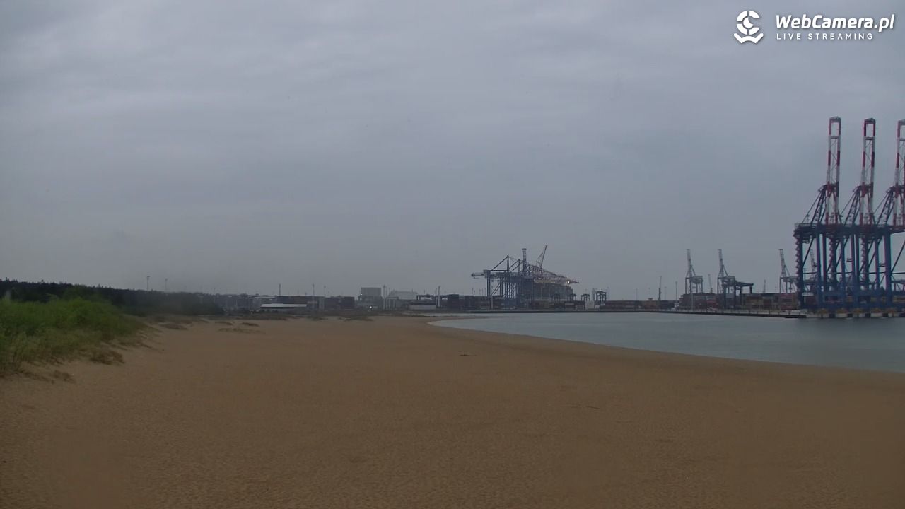 Gdańsk - widok na PLAŻĘ STOGI NOWOŚĆ - 05 maj 2026, 16:52