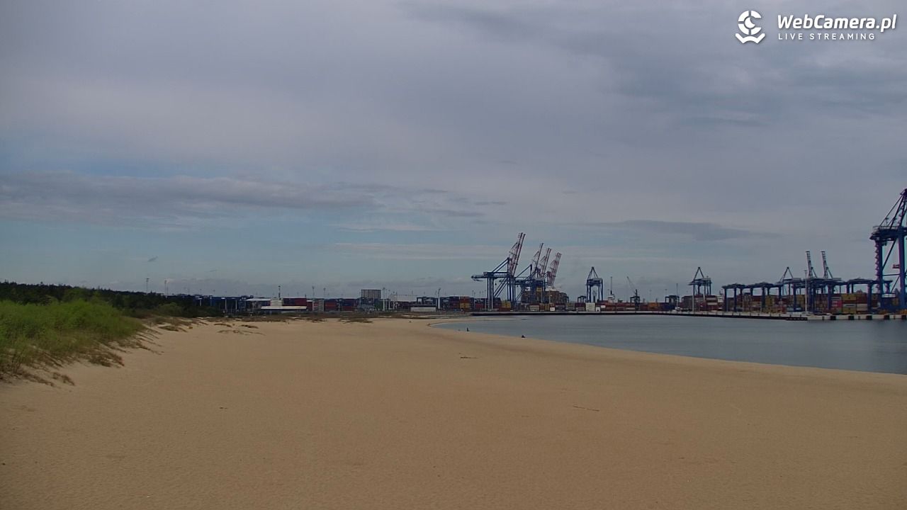 Gdańsk - widok na PLAŻĘ STOGI NOWOŚĆ - 04 maj 2026, 10:43