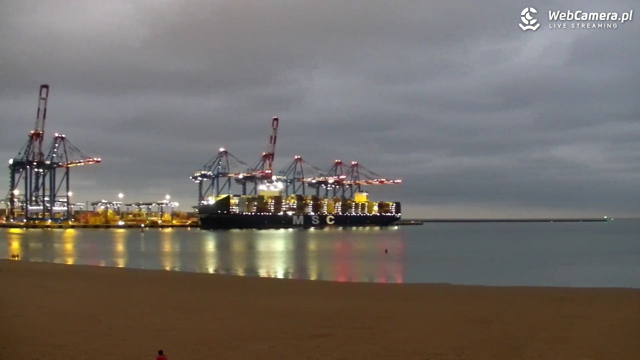 Gdańsk - widok na PLAŻĘ STOGI NOWOŚĆ - 10 grudzień 2025, 15:38