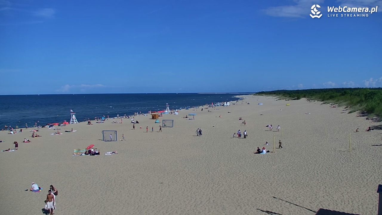 Gdańsk - widok na PLAŻĘ STOGI NOWOŚĆ - 12 sierpień 2026, 15:29