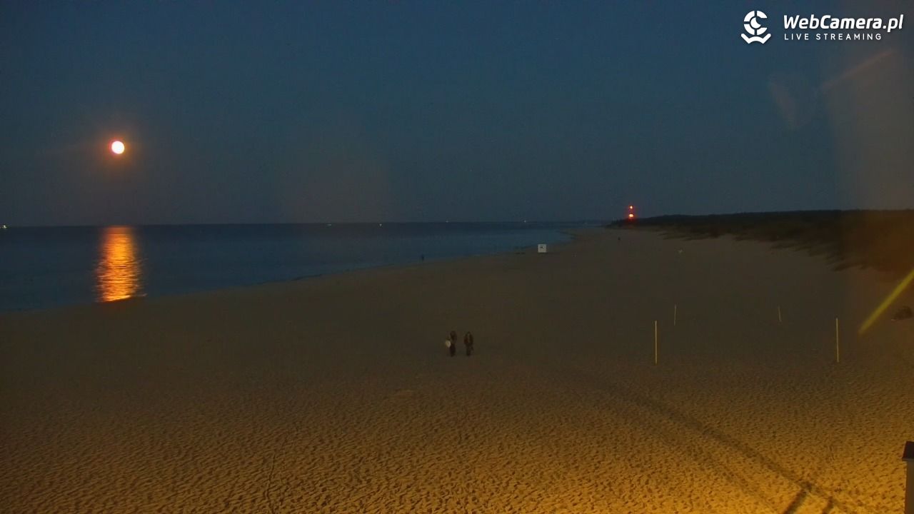 Gdańsk - widok na PLAŻĘ STOGI NOWOŚĆ - 28 wresień 2026, 19:09