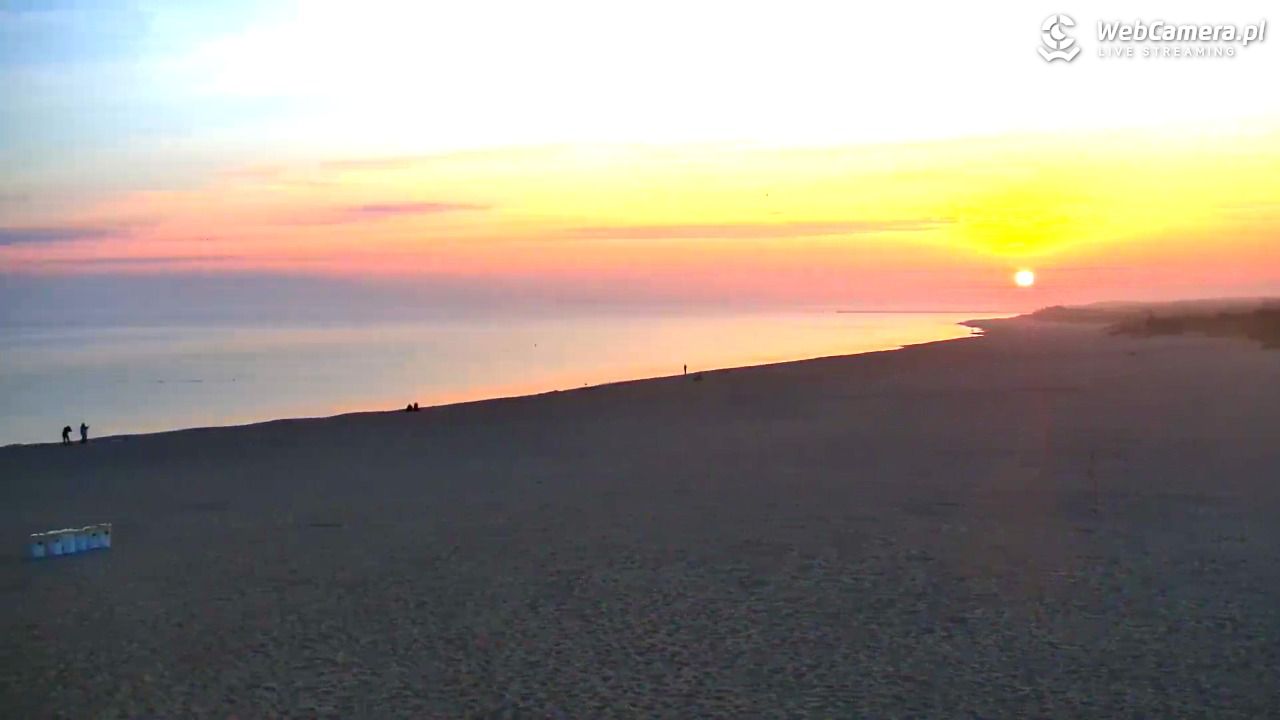 Gdańsk - widok na PLAŻĘ STOGI NOWOŚĆ - 03 październik 2026, 07:05
